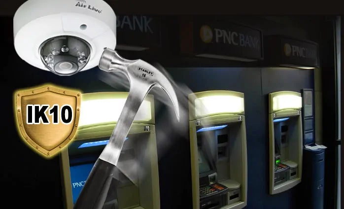 Kamera Vandal IK10 Dayanım Ölçeği Nedir?