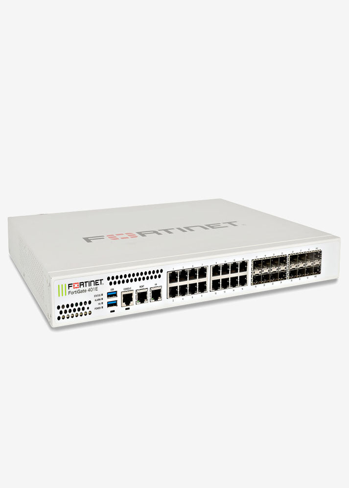 Fortinet FortiGate 401E-DC Device + License