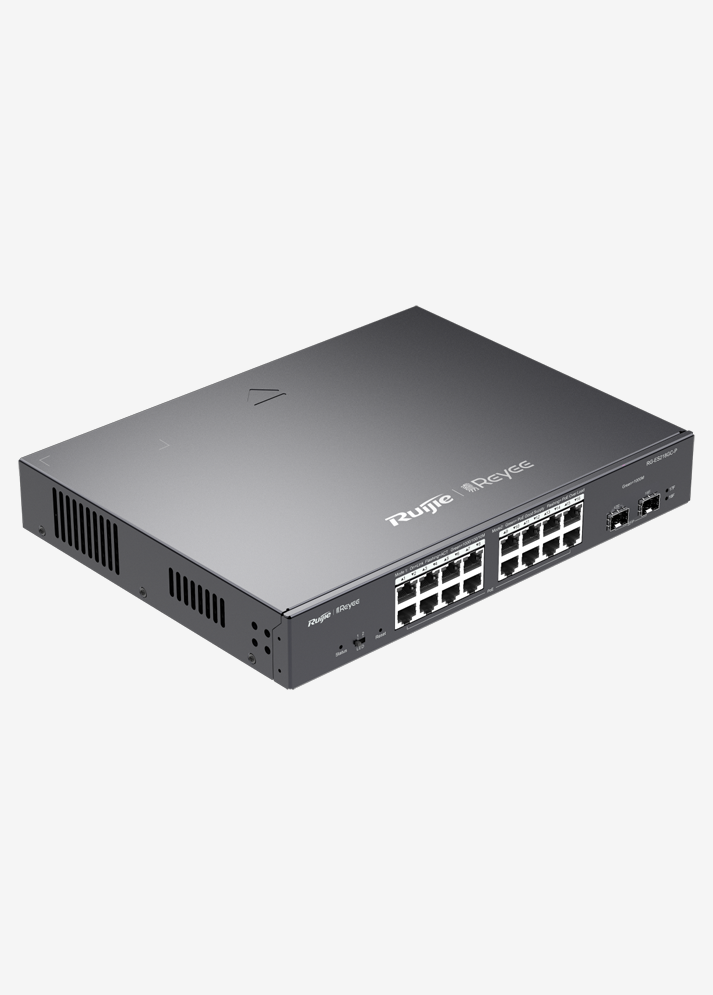 Reyee RG-ES218GC-P 16 Portlu, 10/100/1000 Gigabit, Yönetilebilir Switch, 2
