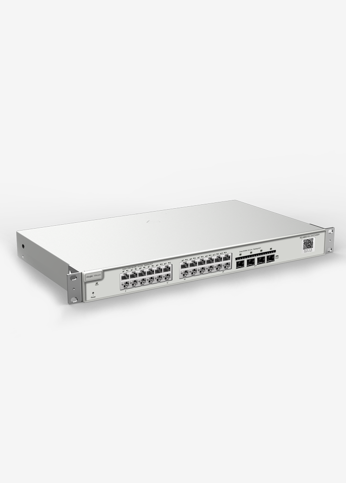 Reyee RG-NBS5200-24GT4XS 24 Portlu, 10/100/1000 Gigabit, L2+ Yönetilebilir Switch, 4*10G SFP