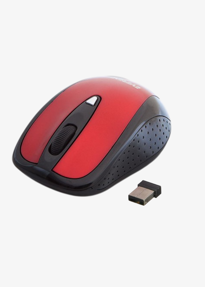 Everest SM-901 Kırmızı 2.4Ghz Optik Kablosuz Mouse