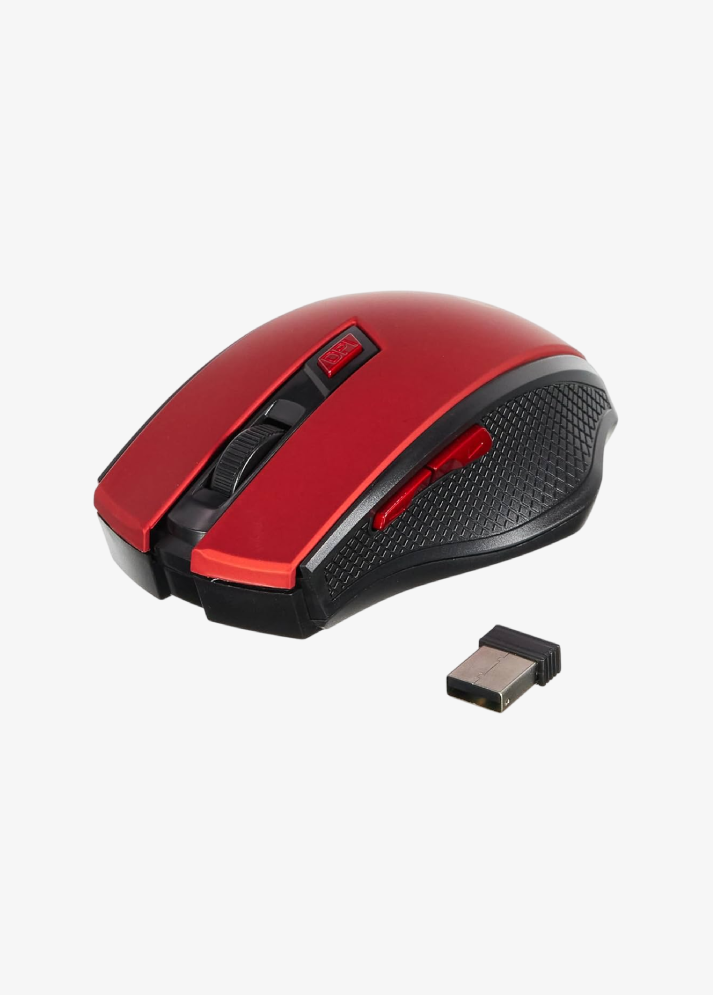 Everest Kırmızı SMW-777 Usb 2.4Ghz Optik Wireless Mouse