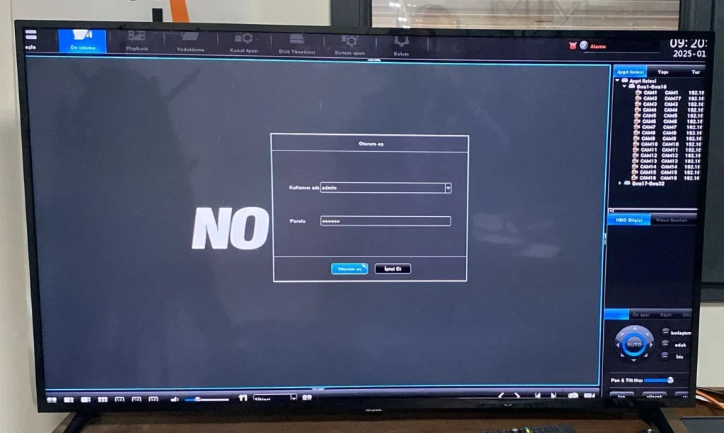 Corcam DVR Şifre Resetleme Teknik Destek Rehberi