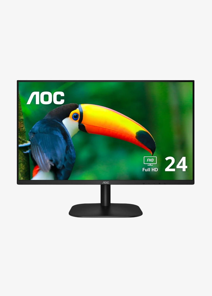 AOC 23.8" 24B2XH IPS Monitör 5ms Siyah1920x1080, HDMI, VGA, 75Hz, Vesa
