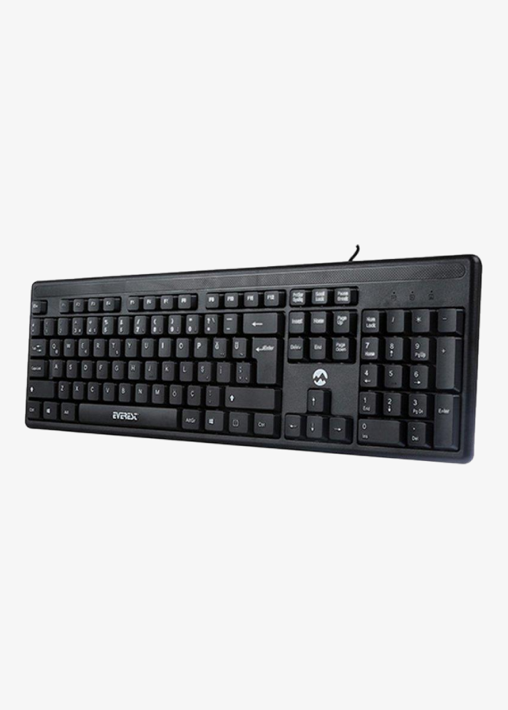 Everest KB-1002 Siyah USB Q Standart Klavye