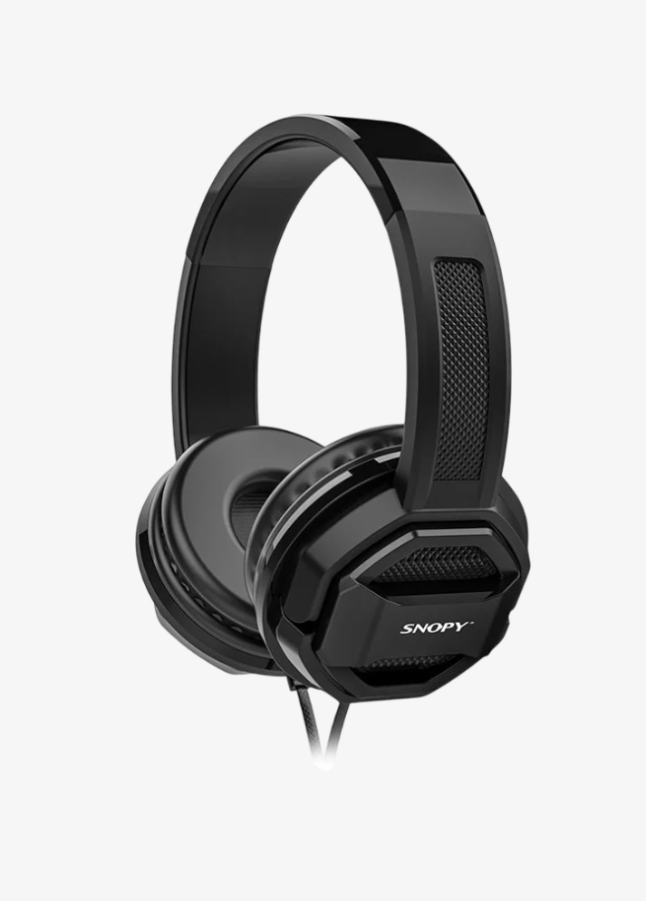 Snopy Sn-101 Bonny Siyah Pc-Telefon Mikrofonlu Kulaklık