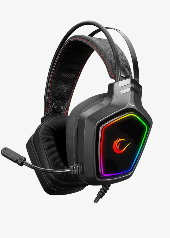 Rampage X-RANGER Siyah 7.1 Surround Sound System RGB Ledli Mikrofonlu Oyuncu Kulaklığı